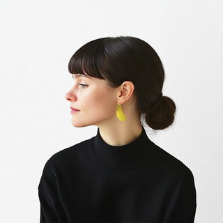 Ornithogilt style, Midjourney V6.1: photographic portrait of female protagonist