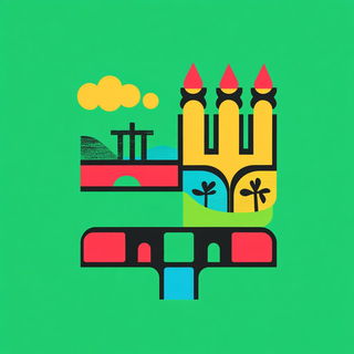 Inkmariner style, Midjourney V6.1: bold minimalist logo design for Istanbul city municipal services