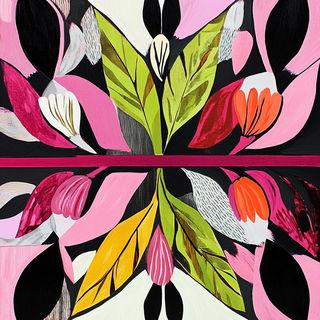 Coralink Carnivalesque style, Midjourney V6.1: creative pattern composition