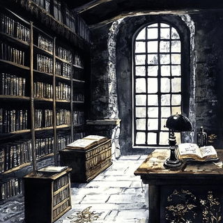 Woodland Cinemanga style, Midjourney V6.1: Midlibrary