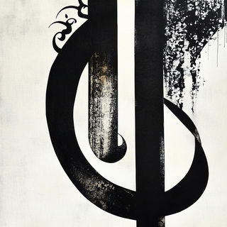 Woodland Cinemanga style, Midjourney V6.1: typographic composition with large letters