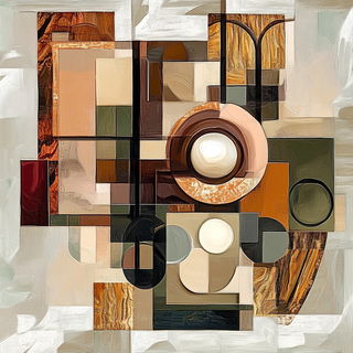 Atlascrash style, Midjourney V6.1: abstract 3D render