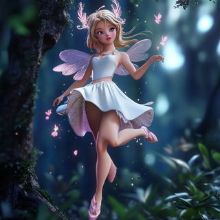 Planetary Cutbank style, Midjourney V6.1: retro fairy-tale illustration