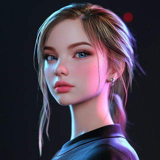 Planetary Cutbank style, Midjourney V6.1: photographic portrait of female protagonist