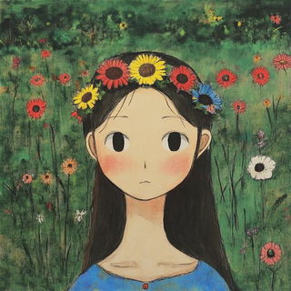 Chromacubist Folkcut style, Midjourney V6.1: traditional folk art