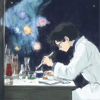 Chromacubist Folkcut style, Midjourney V6.1: editorial illustration for popular scientific magazine cover
