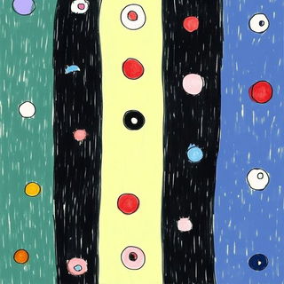 Chromacubist Folkcut style, Midjourney V6.1: creative pattern composition
