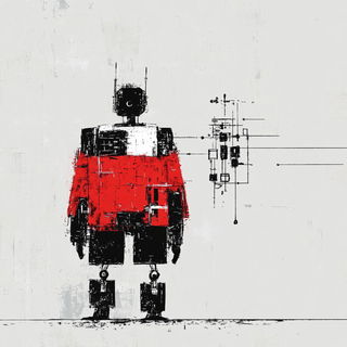 Lavender Toner Works style, Midjourney V6.1: concept art character design of retropunk steam knight