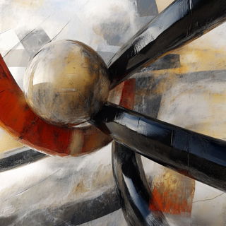 Softscour style, Midjourney V6.1: abstract 3D render