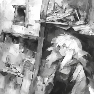 Softscour style, Midjourney V6.1: black-and-white manga comic strip