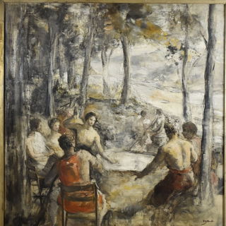 Softscour style, Midjourney V6.1: classical 18th-century oil painting