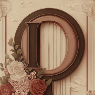 Chromalpine style, Midjourney V6.1: typographic composition with large letters
