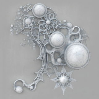 Cosmic Reliefcraft style, Midjourney V6.1: abstract 3D render