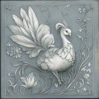 Cosmic Reliefcraft style, Midjourney V6.1: traditional folk art