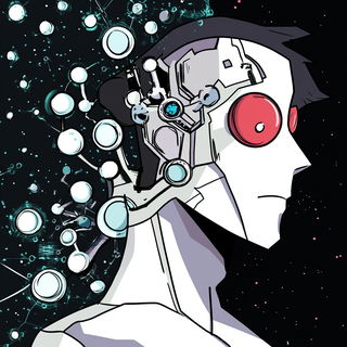 Monolithomontage style, Midjourney V6.1: editorial illustration for popular scientific magazine cover