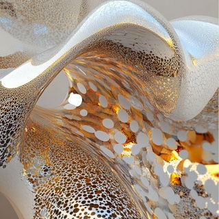 Cogpetal Storyworks style, Midjourney V6.1: abstract 3D render