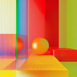 Brinebank Storyism style, Midjourney V6.1: abstract 3D render