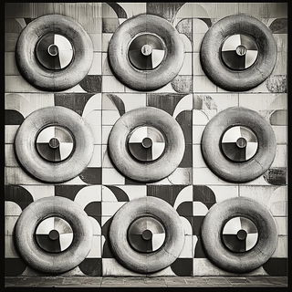 Cloudcandelabra style, Midjourney V6.1: creative pattern composition