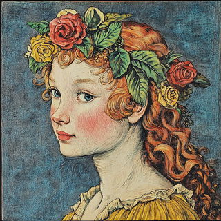 Ornamental Rodplay style, Midjourney V6.1: classical 18th-century oil painting