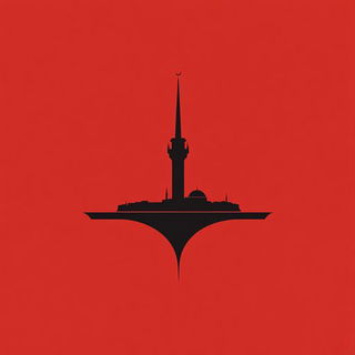 Swirlgouache style, Midjourney V6.1: bold minimalist logo design for Istanbul city municipal services
