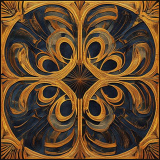 Marbled Headlight District style, Midjourney V6.1: creative pattern composition