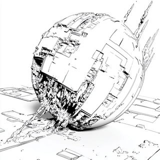 Monastarchitecture style, Midjourney V6.1: abstract 3D render