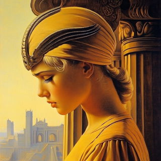 Seriglow style, Midjourney V6.1: classical 18th-century oil painting