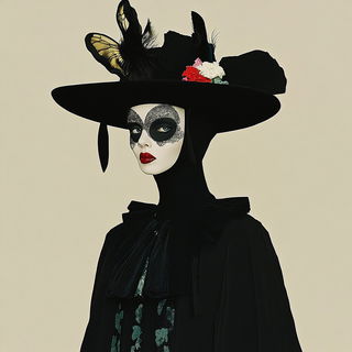 Playfield Collage Surreal style, Midjourney V6.1: haute-couture fashion outfit