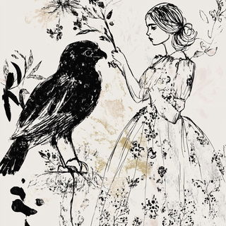 Pastelchemy style, Midjourney V6.1: retro fairy-tale illustration