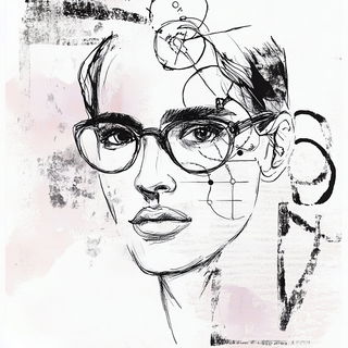 Pastelchemy style, Midjourney V6.1: editorial illustration for popular scientific magazine cover
