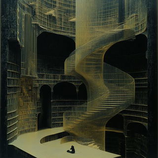 Sunthread Chiaroscura style, Midjourney V6.1: Midlibrary