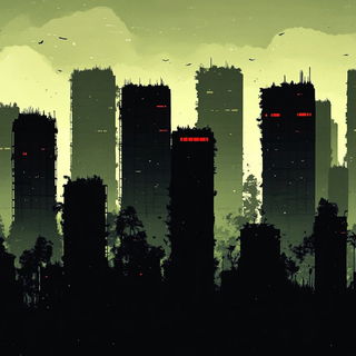 Orbhand Ritualism style, Midjourney V6.1: megacity with futuristic bioarchitecture