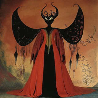 Hatchcoast style, Midjourney V6.1: haute-couture fashion outfit