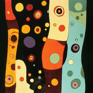 Hatchcoast style, Midjourney V6.1: creative pattern composition