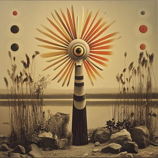 Contourbrique style, Midjourney V6.1: traditional folk art