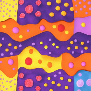 Sfumato Shibori style, Midjourney V6.1: creative pattern composition