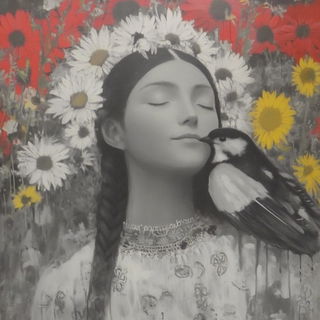 Storminkoclast style, Midjourney V6.1: traditional folk art