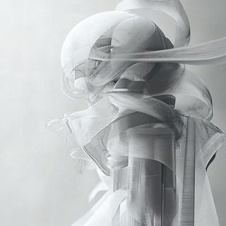 Maskscale style, Midjourney V6.1: abstract 3D render