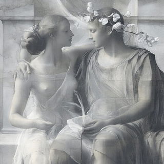 Maskscale style, Midjourney V6.1: classical 18th-century oil painting