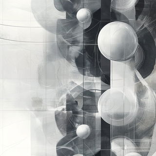 Maskscale style, Midjourney V6.1: creative pattern composition
