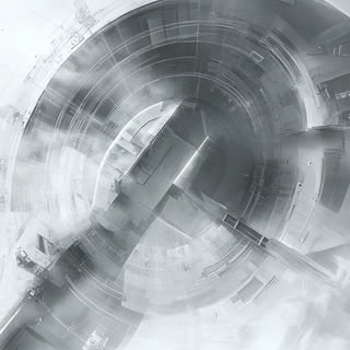 Maskscale style, Midjourney V6.1: technical infrastructure blueprint schematics