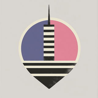 Cumulopera style, Midjourney V6.1: bold minimalist logo design for Istanbul city municipal services