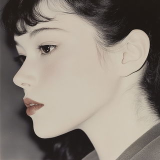 Cumulopera style, Midjourney V6.1: photographic portrait of female protagonist