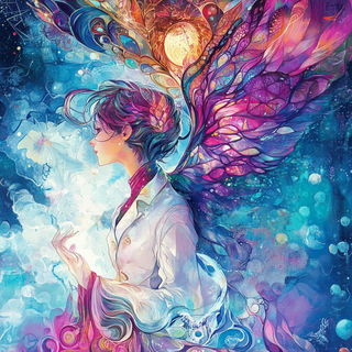 Inkmonolithism style, Midjourney V6.1: editorial illustration for popular scientific magazine cover