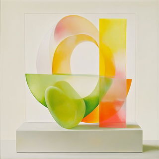 Aria for Running Deer style, Midjourney V6.1: typographic composition with large letters