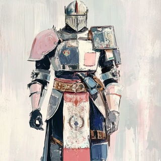 Porcelain Engine Rain style, Midjourney V6.1: concept art character design of retropunk steam knight
