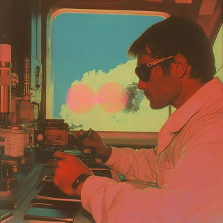 Blockprint Editorialism style, Midjourney V6.1: editorial illustration for popular scientific magazine cover