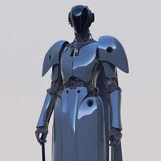 Sidewalk Phytogram style, Midjourney V6.1: concept art character design of retropunk steam knight