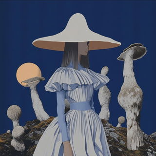 Sidewalk Phytogram style, Midjourney V6.1: retro fairy-tale illustration