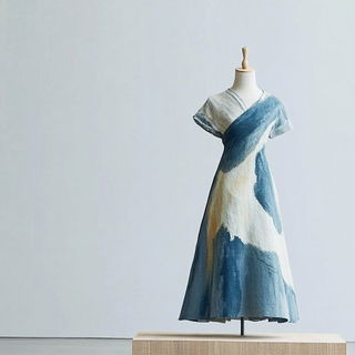Islet Tessellation style, Midjourney V6.1: haute-couture fashion outfit